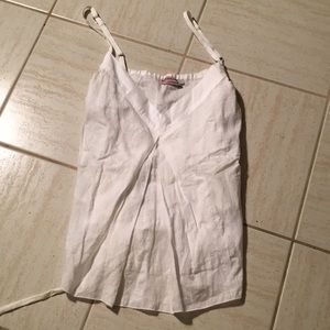 Prada linen tank